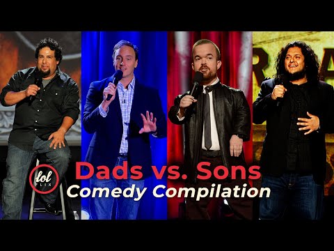Dads vs. Sons | Steve Treviño, Brad Williams, Felipe Esparza, Jay Mohr | Comedy Compilation
