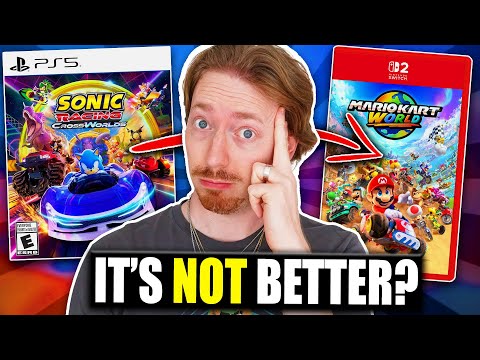 So I tried playing Mario Kart World AFTER Sonic Racing Crossworlds...