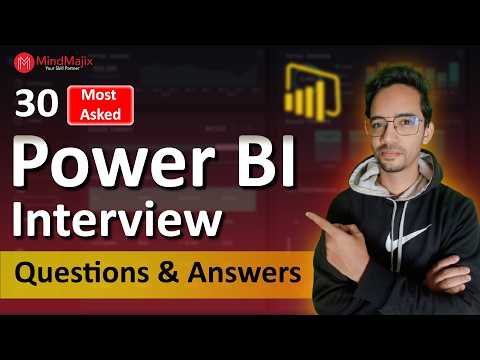 Top 30 Power BI Interview Questions 2025 | Power BI Interview Questions and Answers | MindMajix