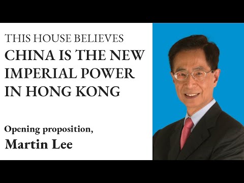 Martin Lee SC JP | THB China Is The New Imperial Power in Hong Kong | Cambridge Union (1/6)