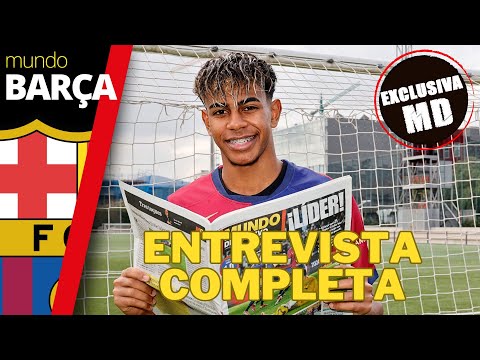 FULL INTERVIEW | LAMINE YAMAL speaks to us EXCLUSIVELY | FC BARCELONA