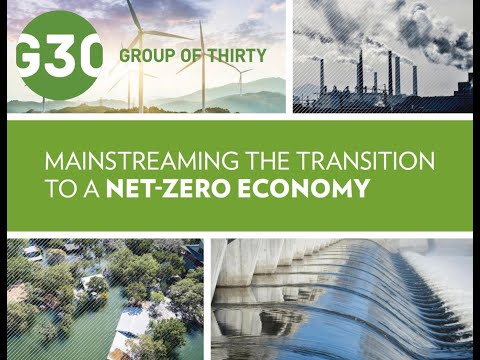 Mainstreaming the Transition to a Net-Zero Economy: G30 Special Report Launch