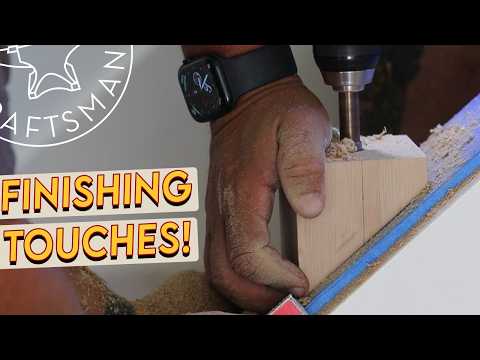 Building a Stair Railing, Door Hardware, and Moving Day!