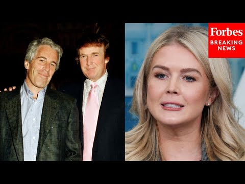 BREAKING: Karoline Leavitt Holds Press Briefing After Epstein Email Referencing Trump Is Released