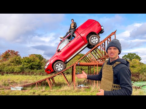 Modern Toyota Hilux Durability Test (yes they still make them)