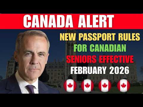 New Passport Rules for Canadian Seniors Effective February 2026