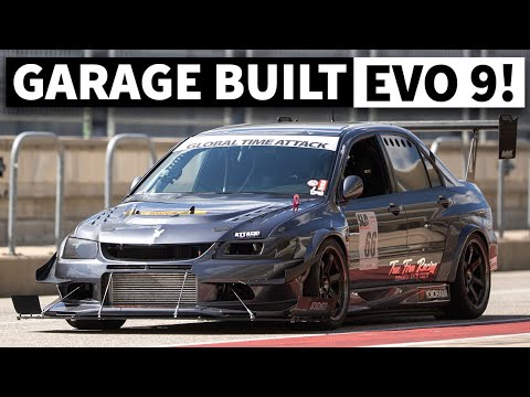 600+ hp Widebody Time Attack Evo is no Parking Lot Queen