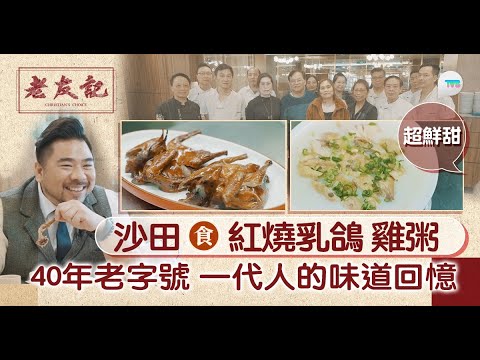 老友記｜楊尚友到訪沙田40年老店 招牌紅燒乳鴿 雞粥！一代人的味道回憶 雞粥成名故事與飛鵝山有關？｜TVB Plus