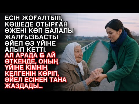 ЕСІН ЖОҒАЛТЫП, КӨШЕДЕ ОТЫРҒАН ӘЖЕНІ КӨП БАЛАЛЫ ЖАЛҒЫЗБАСТЫ ӘЙЕЛ ӨЗ ҮЙІНЕ АЛЫП КЕТТІ. АЛ АРАДА 6 АЙ…