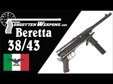 The Extremely Rare Folding Stock Beretta 38/43