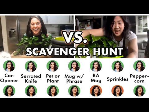Pro Chefs Go on a Scavenger Hunt (One-on-One) | Test Kitchen Talks @ Home | Bon Appétit