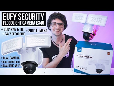 eufy Floodlight Cam E340 Review: The Ultimate 24/7 360° Security Camera! (Dual Camera & Dual Lights)