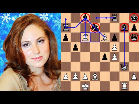 Judit Polgar's Keres Attack freezes Anand