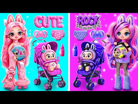 LABUBU Doll Adventures! Doll DIYs