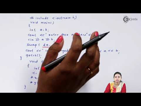 Difference Between Call by Value and Call by Reference  - Introduction to C++ Class 11