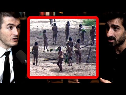 Never-before-seen footage of uncontacted tribe warriors | Paul Rosolie and Lex Fridman