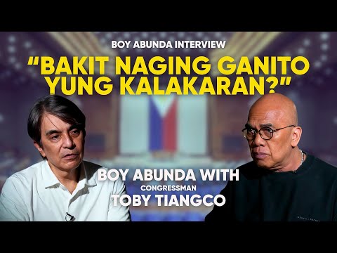 “Bakit naging ganito yung kalakaran?” | Boy Abunda with Cong. Toby Tiangco