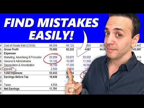 How To Find Mistakes In The Income Statement