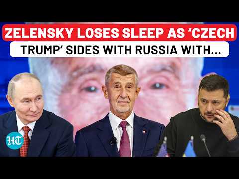 Ukraine Loses Strongest Ally As 'Czech Trump' Rises, Czechia's Babis Ready To Pull Back From Kyiv?