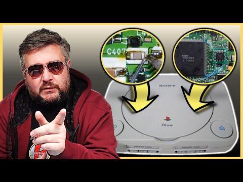 PSone MOD Chip Install & Full SMD Re-Cap | Nice
