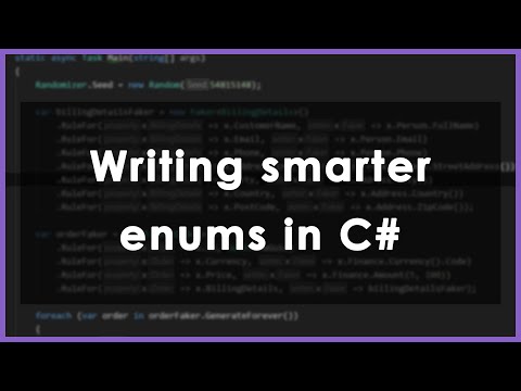 How to write "smarter" enums in C#
