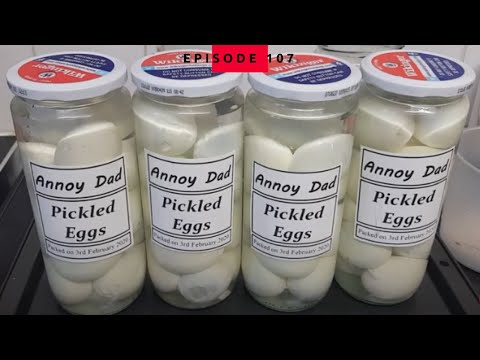 Making Pickled Eggs - The really simple method