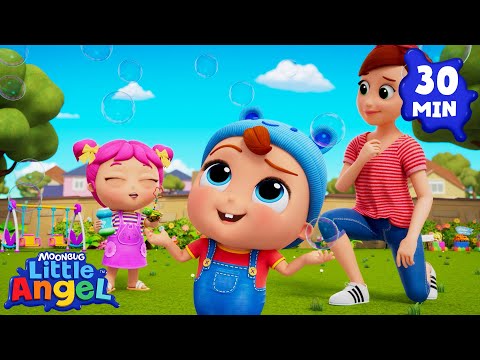 The Why Song 🎶 | Little Angel And Friends Kid Songs