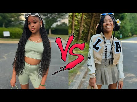Lil Strawberry302 VS Khalani Simon (Lani Love) Transformation 2025 ⭐ Who Do You Like?
