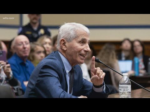 Fauci testifies about COVID pandemic response at hearing