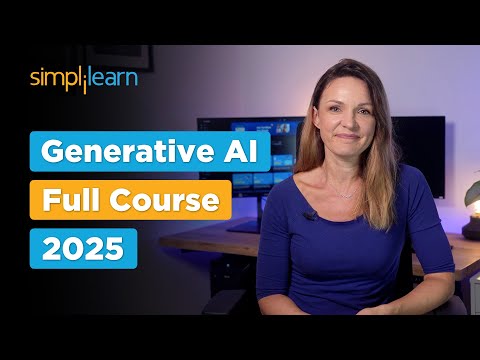Generative AI Full Course 2026 | Gen AI Tutorial For Beginners | Generative AI Course | Simplilearn