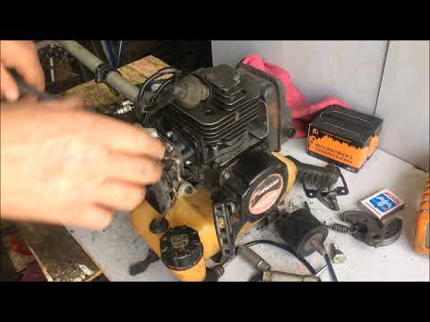 Триммер-,,Кусторез,, FORWARD Реставрация до времени забытой мото_косы!)