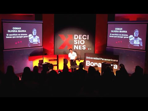 El sacrificio no alcanza, debes elegir ganar | Osmar Olvera | TEDxUniversidad Panamericana Bonaterra
