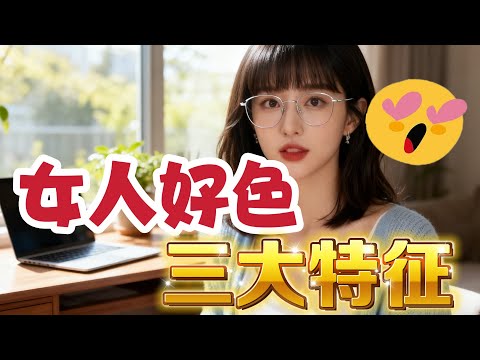 好色女人三个特征，3 个地方藏不住！男人别不信，很准。#情感 #感情 #分享 #中外夫妻 #大熱門