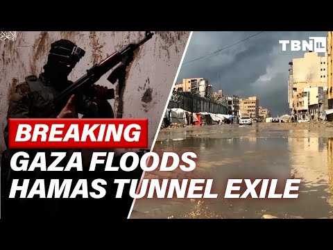 BREAKING: Hamas Rebuilds as Gaza Floods — U.S. Weighs Exile to Turkey | TBN Israel