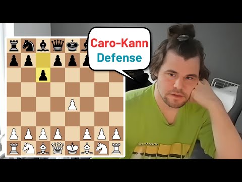 Watch Magnus Carlsen Destroy the Caro-Kann Defense!