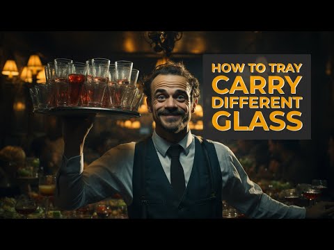 How To Tray Carrying Masterclass: A Servers Guide