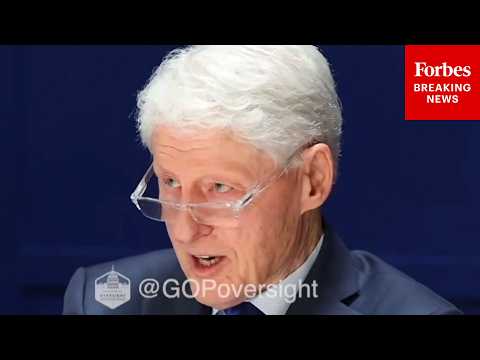 Bill Clinton Asked: 'Have You Flown On The Lolita Express With Jeffrey Epstein?'