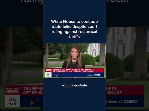 White House to continue trade talks despite court ruling against reciprocal tariffs