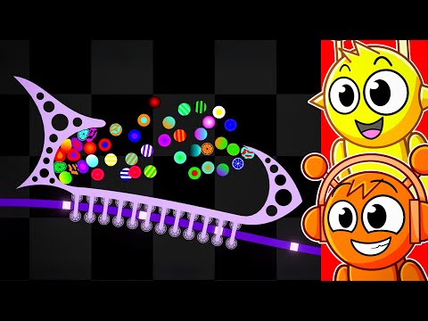 Reacting to CRAZIEST MARBLE ROLLER COASTER RACE!