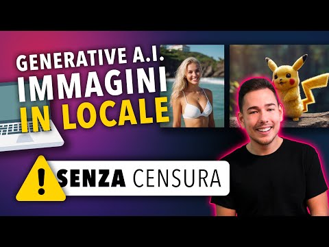 GENERARE IMMAGINI con l'A.I. in LOCALE GRATIS e SENZA CENSURA [Fooocus  Tutorial Completo]