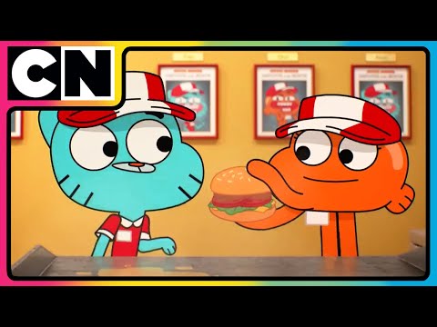 The Amazing World Of Gumball⚽| Elmore’s Biggest Burger Tycoons!😂| Kids Videos✨| @cnindia ​