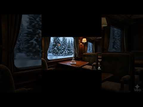 Winter Express 🚂❄️ | Cozy 4K ASMR Journey #shorts #asmr