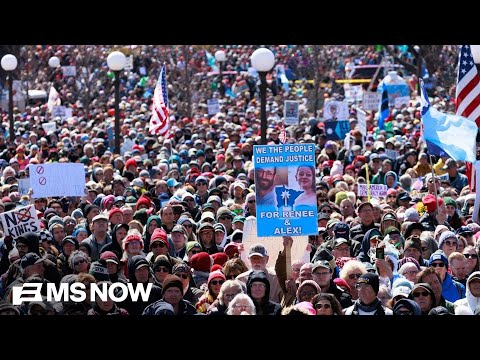People are standing up in 'POWERFUL numbers,' No Kings organizer on huge turnout against Trump