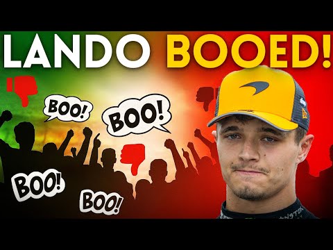 Why was LANDO NORRIS BOOED at the MEXICAN GRAND PRIX?