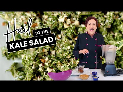 Hail to the Kale - The BEST Salad & Dressing EVER!