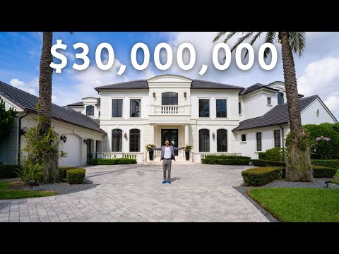 Impressive $30,000,000 Waterfront Château in Coral Gables, Florida