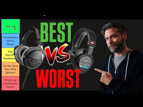 Don't Buy Studio Headphones Until You See This Tier List! (Under $500)