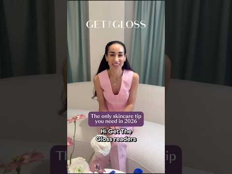 The one skincare tip you need this year, according to a top derm#skincare #dermatologist #skintips