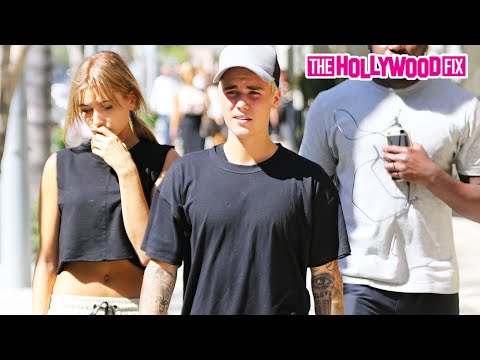 Justin & Hailey Bieber Try To Have Paparazzi Arrested By Police While Out On A Walk In Beverly Hills