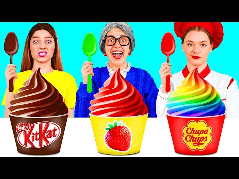 Εγώ Εναντίον Γιαγιά Μαγείρεμα Challenge | Αστείες Συνταγές Φαγητού